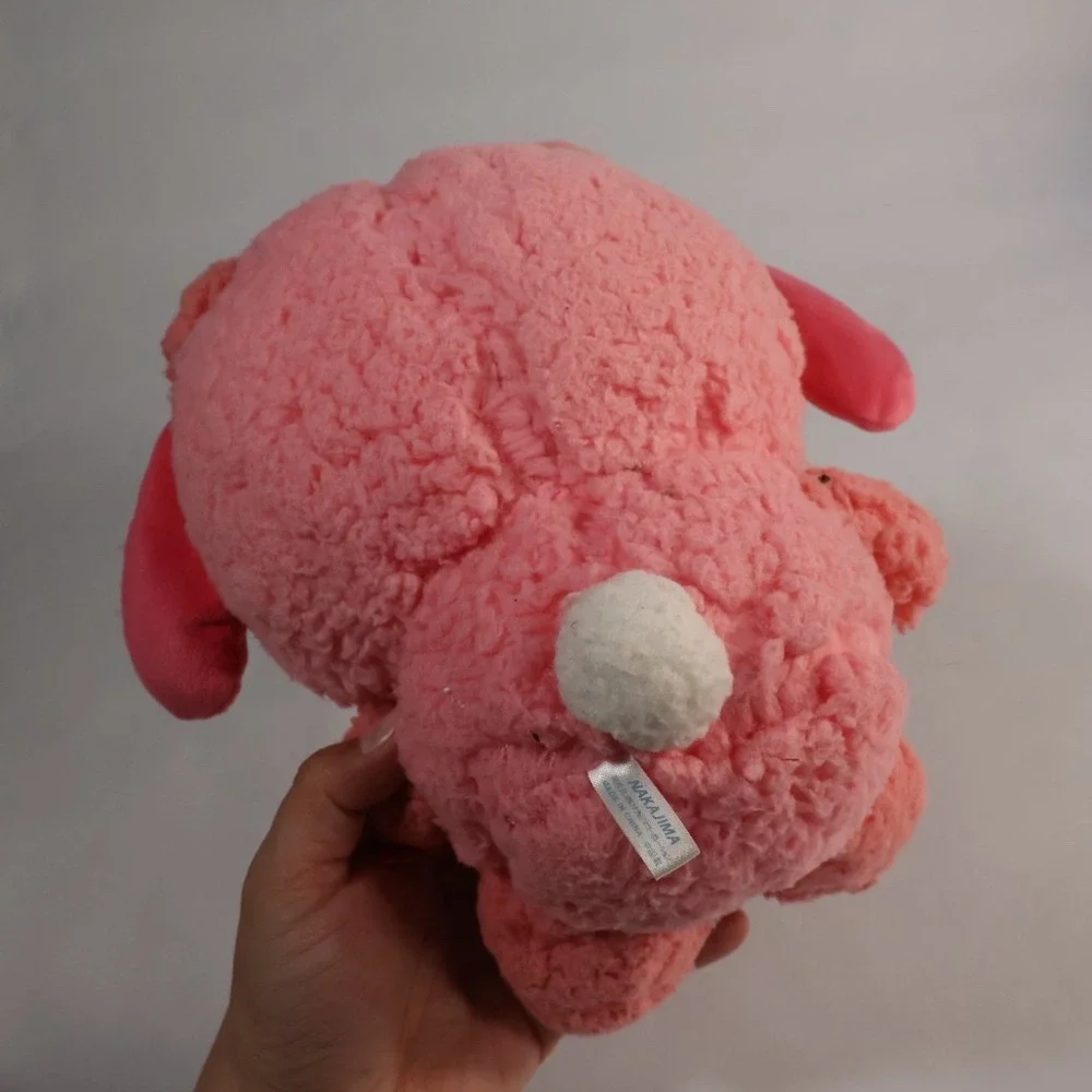 Sanrio My Melody Nakajima Pink Sheep Lamb Costume Plush Satin Bow Kawaii‎ 8 inch